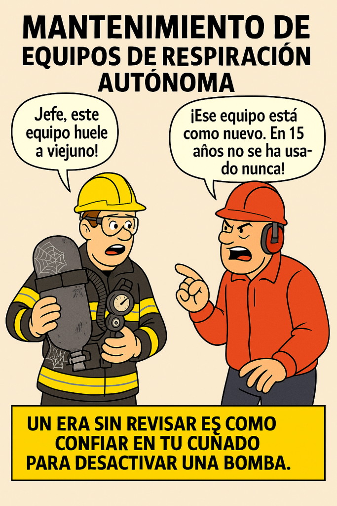 MANTENIMIENTO DE EQUIPOS DE RESPIRACIÓN AUTÓNOMA