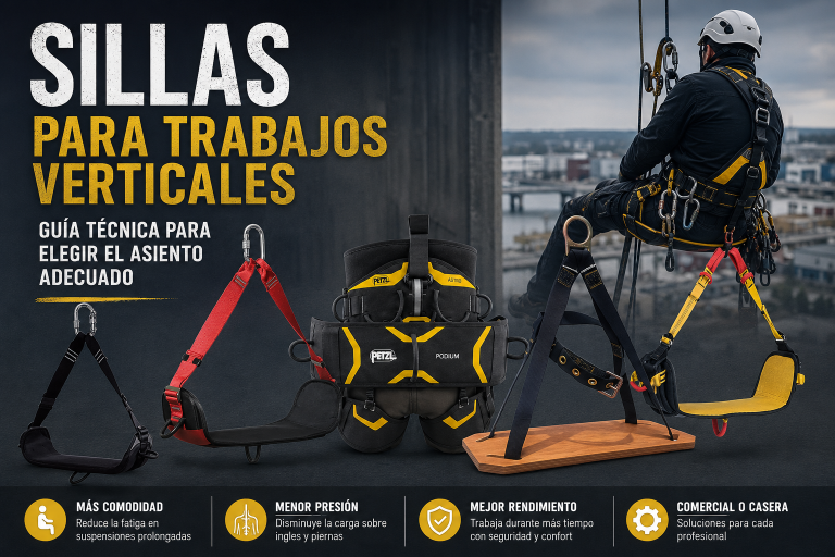 Trabajos verticales y acceso mediante cuerda