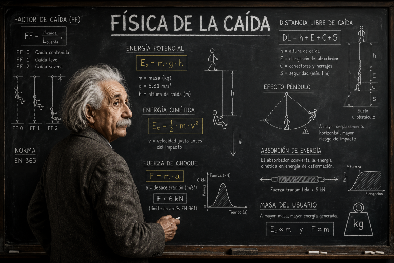 Física de la caída